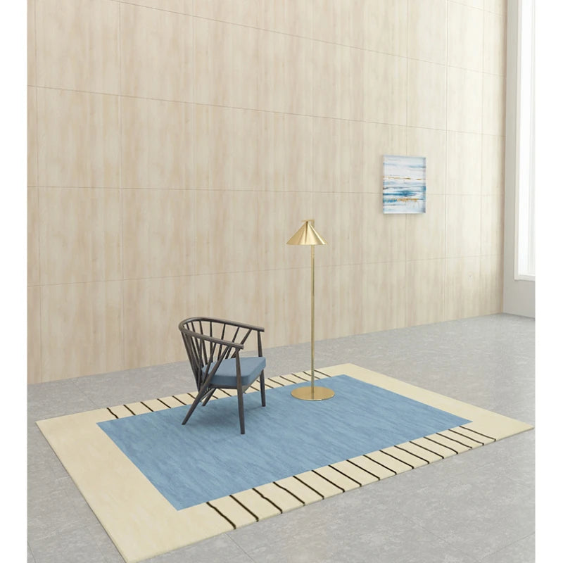Living Room Area Rug Non-slip Washable Carpet for Bedroom & Sofa Decor