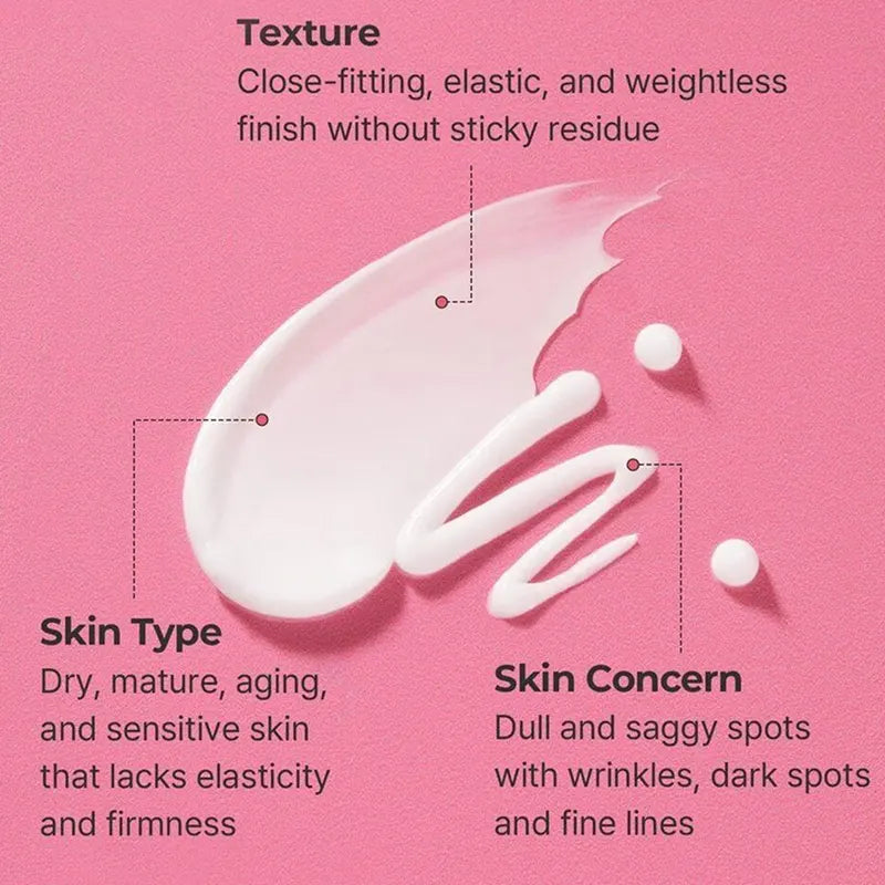 Firming Collagen Cream for Face 60ml - Hydrating, Non-Greasy, Long-Lasting Dewy Skin