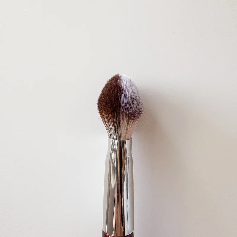 3-Piece Face Makeup Brush Set - Complexion, Foundation, Concealer Tools