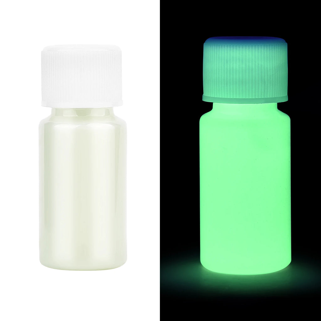 Fluorescent Glow-in-Dark Acrylic Paint Set - Long-Lasting Luminous Art Supplies