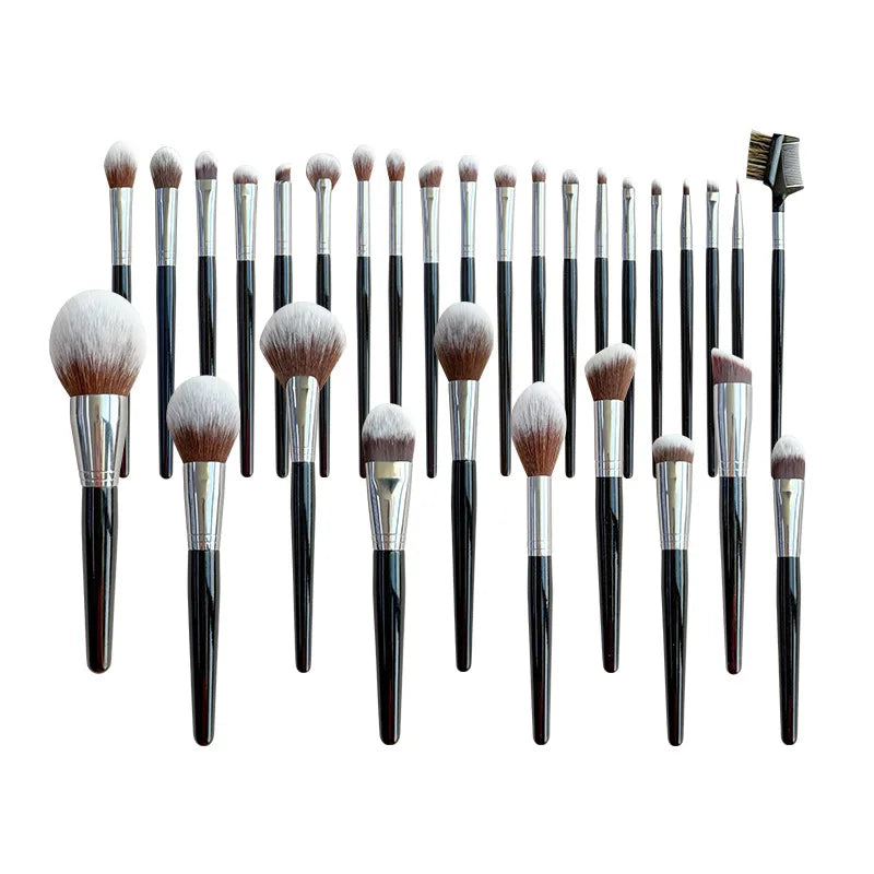 Professional Makeup Brush Set 30PCS Eye Face Cosmetic Tools Kit with Handle Colors