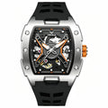 Automatic Mechanical Watch for Men Waterproof Silicone Strap - ONOLA