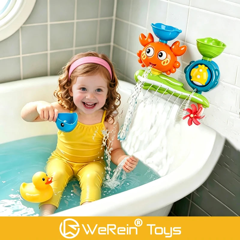 Children's Crab Bath Toy Water Play Toy for Kids 0-3 Years - Bathtub Fun
