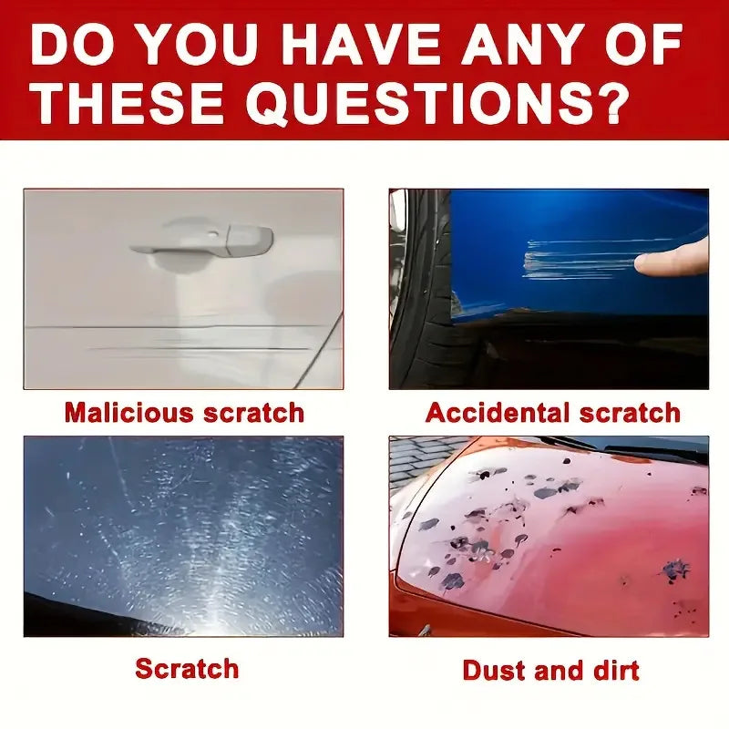 Car Scratch Remover Paste for Vehicle Paint Repair and Surface Cleaning