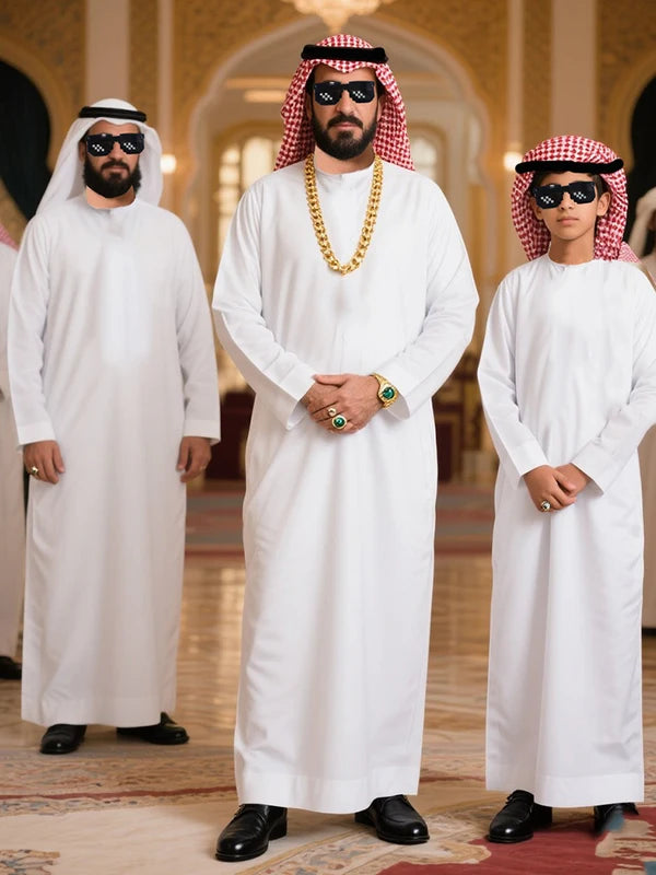 Adult Middle Eastern Costume Set for Halloween, Parties, and Cosplay