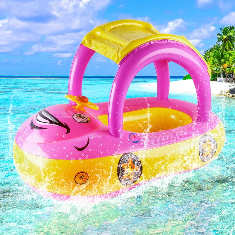Car Shape Pool Float for Adults and Teens - Beach & Pool Toys, Durable Lounger