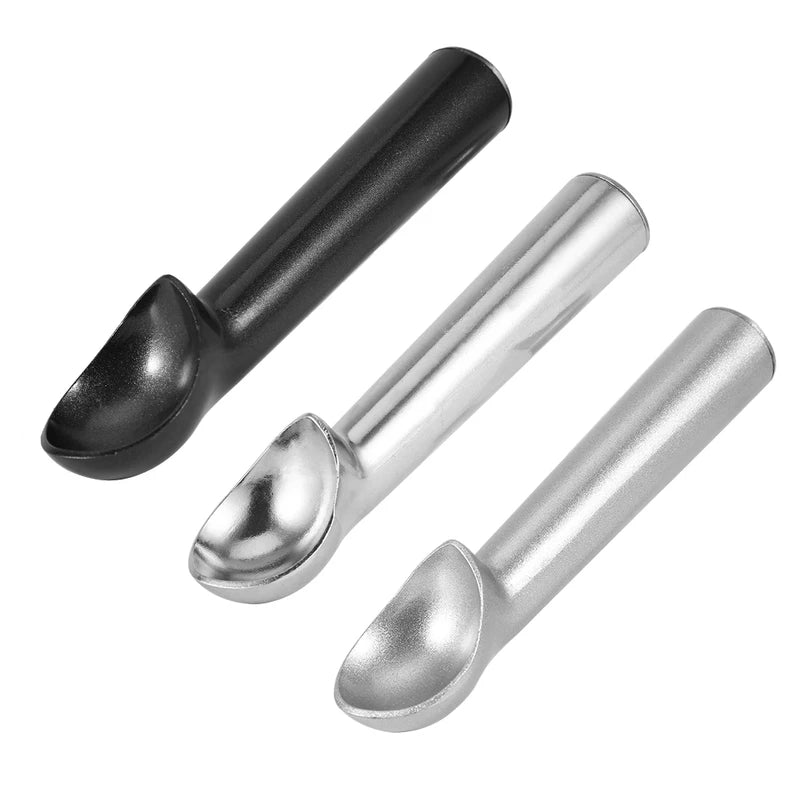 Stainless Steel Ice Cream Scoop - Non-Stick, Anti-Freeze, Portable Kitchen Tool
