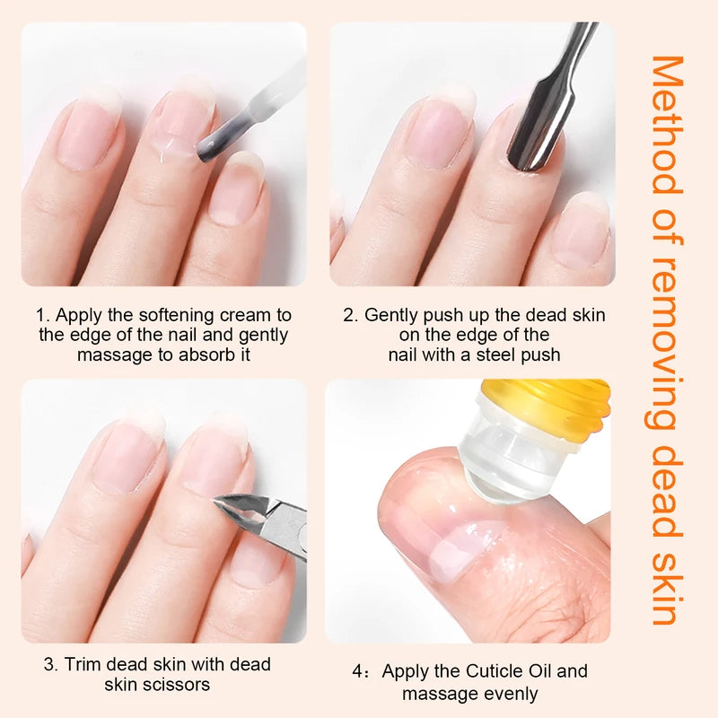 Cuticle Oil with Jojoba & Vitamin E - Natural Nail & Skin Nourishment, 5ml