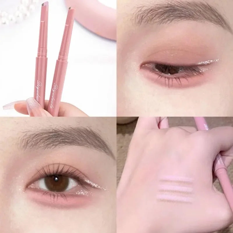 Brightening Waterproof Dual-Color Eye Highlighter Pencil - Natural Under-Eye Contour