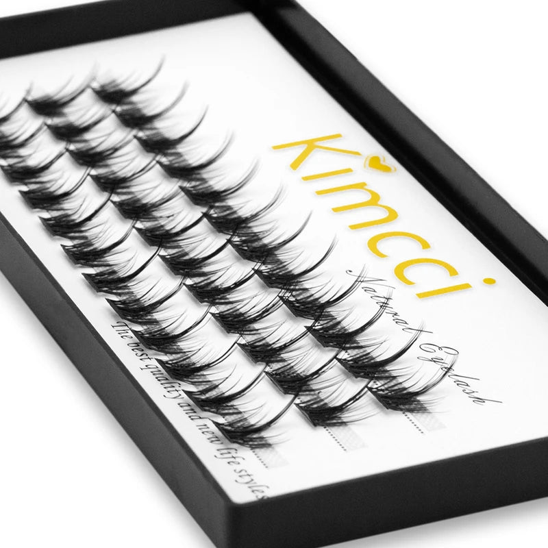 False Eyelash Bundles 3D Russian Volume Mink Faux Individual Lashes