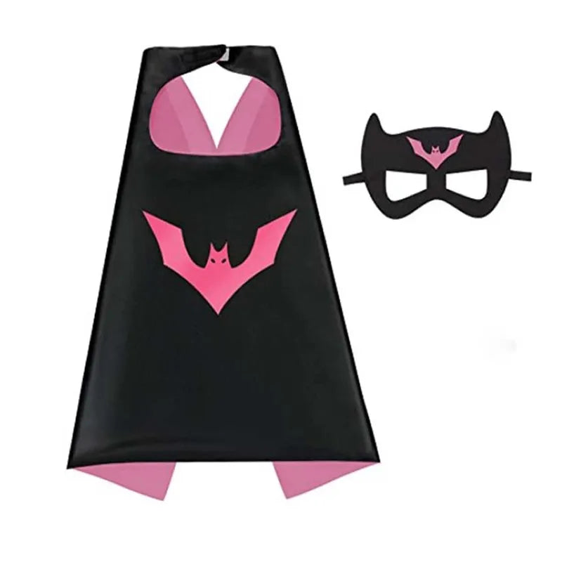Superhero Capes for Kids Boys & Girls Cartoon Dress Up Costumes Party Supplies