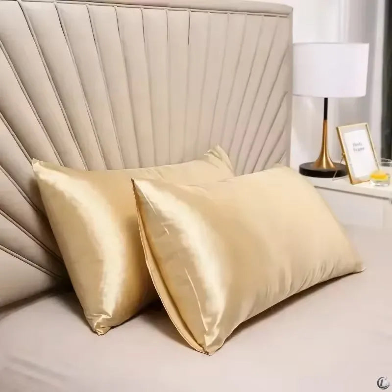 Natural Mulberry Silk Pillow Case - Hair & Skin Protection, Custom Sizes & Colors