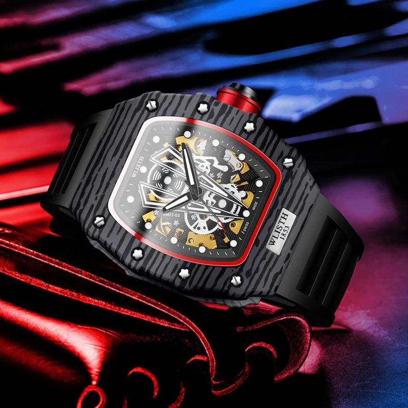 Mechanical Men's Watch Waterproof Luminous Business Wristwatch - Multiple Colors