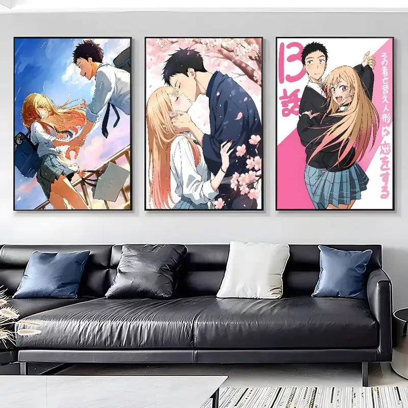 Aesthetic Wall Art Canvas Poster for Living Room Home Decor