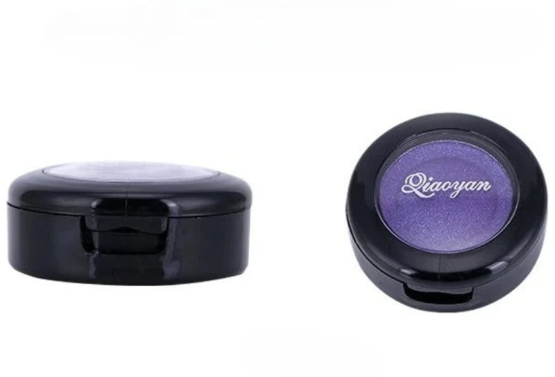 Matte & Shimmer Eyeshadow Palette with Mirror & Brush - Multiple Colors