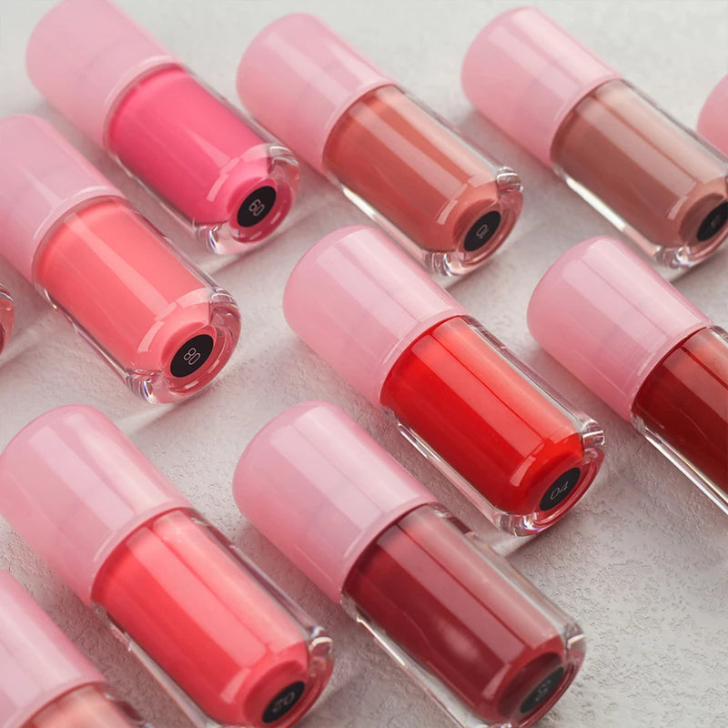 Moisturizing Lip Gloss Set - 12 Colors Lightly Tinted Hydrating Lip Makeup