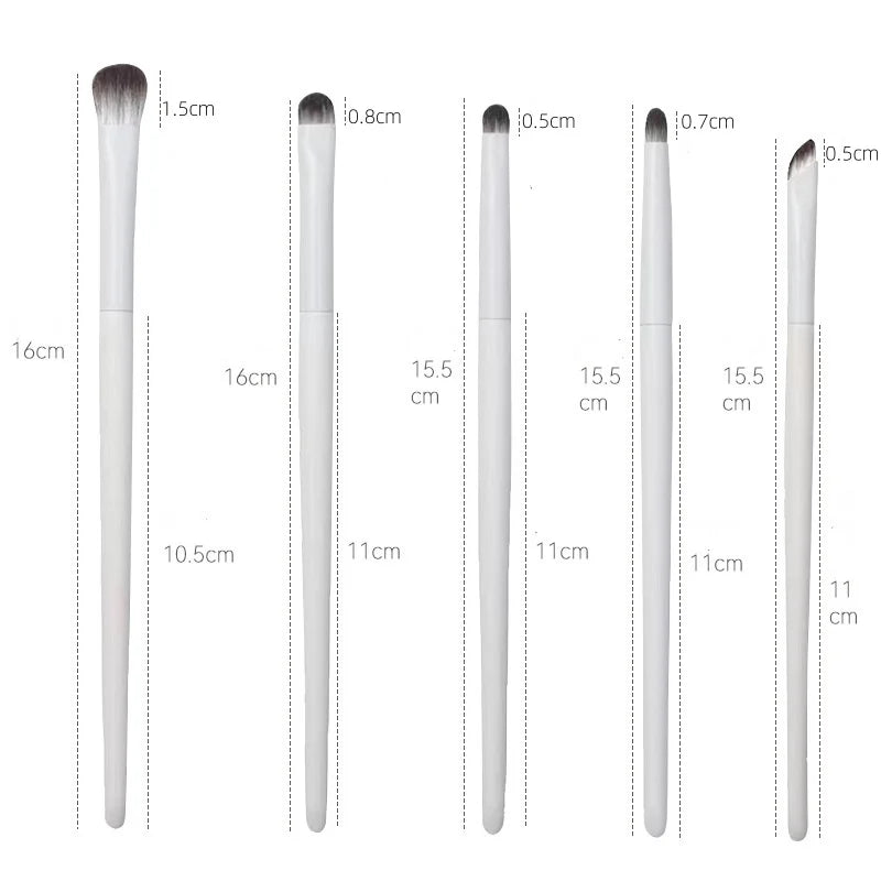 Makeup Brushes Kit for Eyeshadow Blush and Eyebrow - High Quality Eye Makeup Tool Set