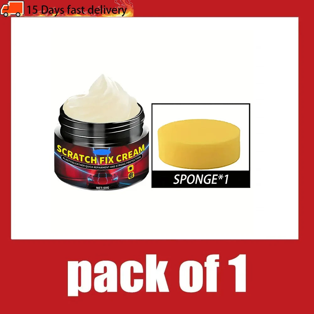 Car Scratch Remover Paste for Vehicle Paint Repair and Surface Cleaning