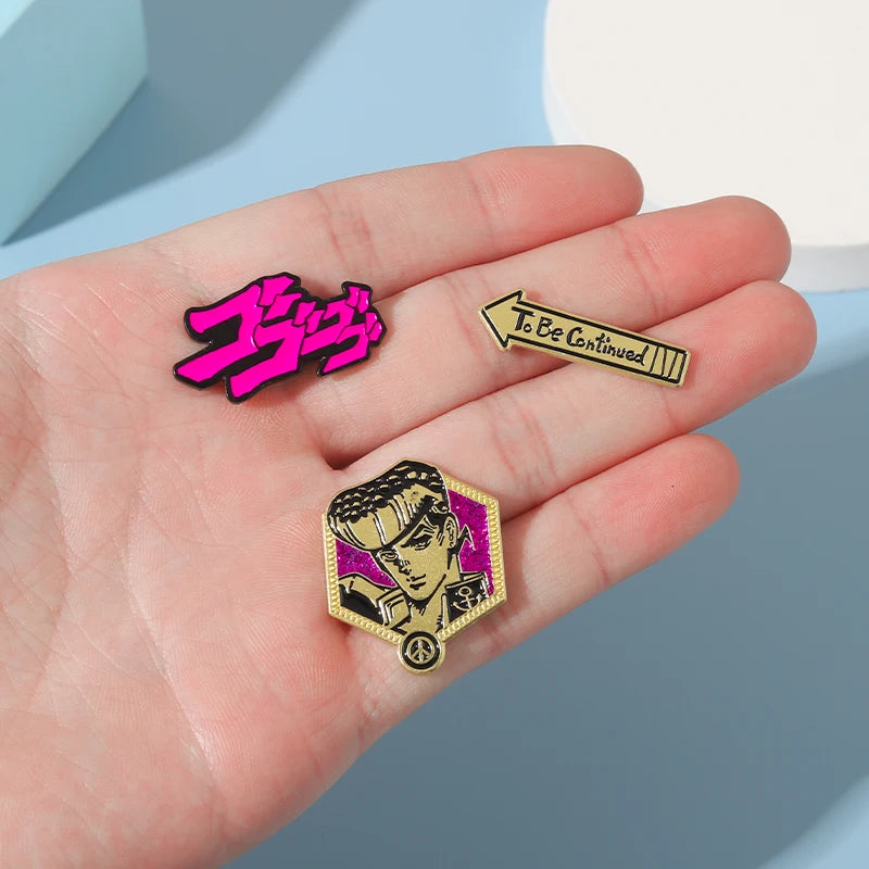 Anime Enamel Pins Custom Brooches Lapel Badges for Fans & Gifts