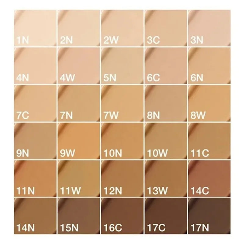 Hydrating Foundation with Hyaluronic Acid - Portable Liquid Makeup, Multiple Shades