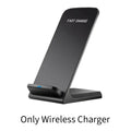 Fast Wireless Charging Stand for Samsung, iPhone, Xiaomi - Multiple Colors