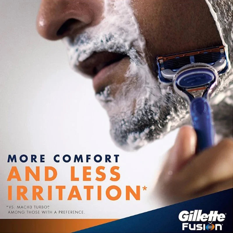 Men's Razor Blades Replacement Pack - Gillette Fusion 5 Safety Shaving Refills