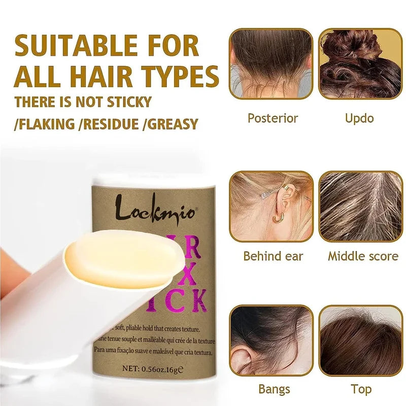 Travel Hair Wax Stick for Frizz Control & Flyaways - Small Size