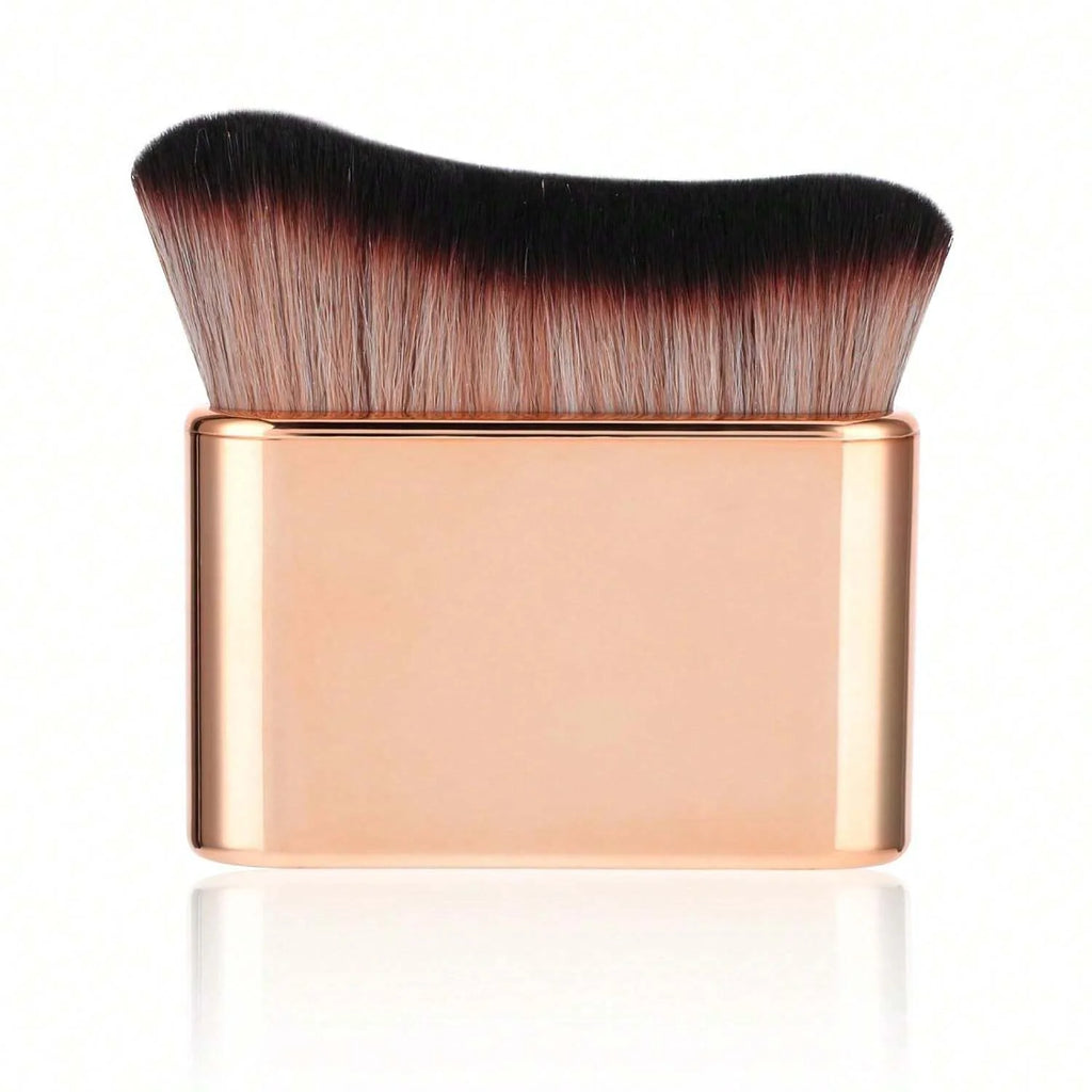 Self Tan Brush for Body & Face, Portable Tanning Makeup Tool, Rose Gold