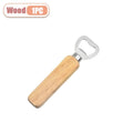 Stainless Steel Wooden Bottle Opener Set - Durable Barware for Home & Party