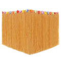 Tropical Luau Grass Table Skirt for Hawaiian Party Beach Decor 100x60cm