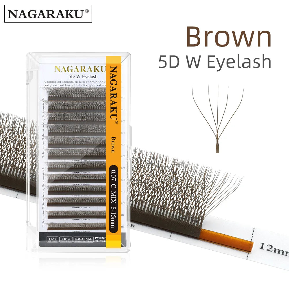 Eyelash Extension Premade Fans - 4D/5D W Shape Soft Light Individual Lashes