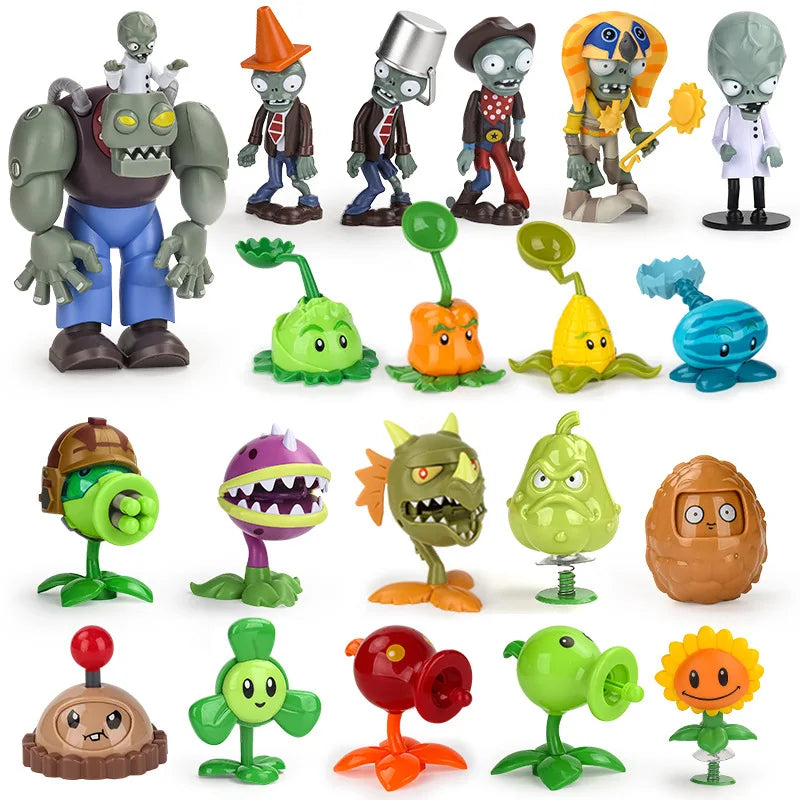 Plants vs Zombies Action Figure Set for Kids - PVC Toy Collection