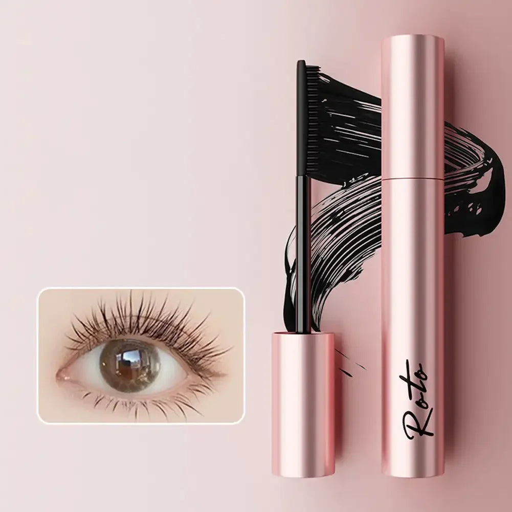 Waterproof Long Lasting Silky Lash Mascara - Black Eyelash Extension Makeup