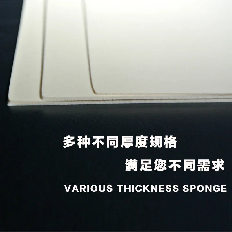 Table Tennis Rubber Sponge - Professional Pimpled Ping Pong Rubber Sheet