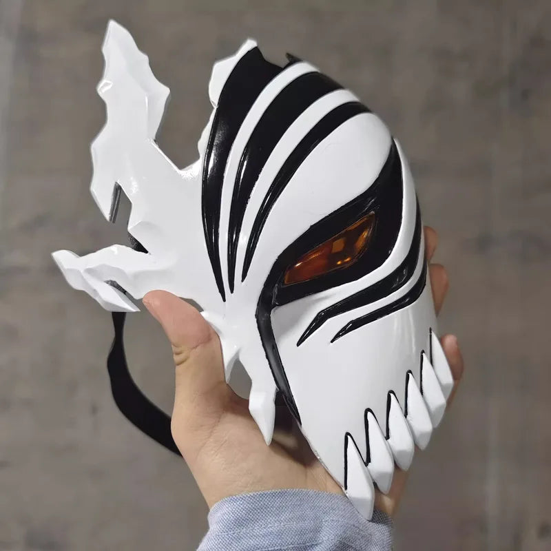 Anime Bleach Cosplay Mask Hollowfication Prop for Halloween & Carnival