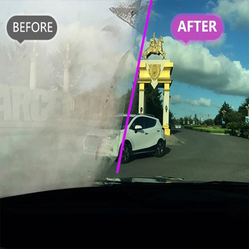 Car Anti-Fog Spray Liquid for Windshield & Glass - Rainproof Water Repellent