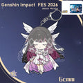 Genshin Impact FES 2026 Acrylic Keychain Set - 6CM Cosplay Game Decor
