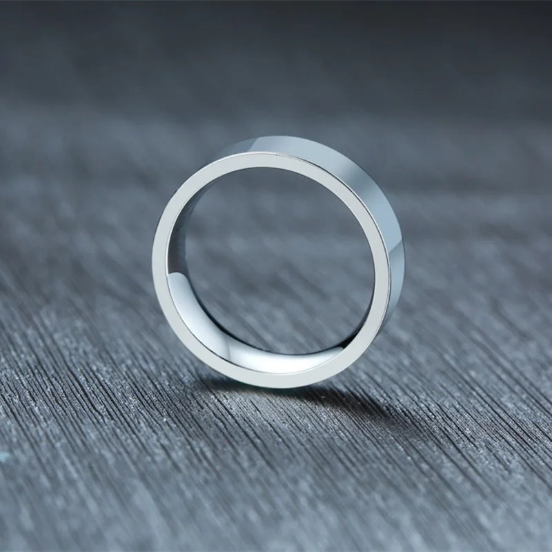 Stainless Steel Ring for Men Women - Wedding, Birthday, Valentine's Day Gift