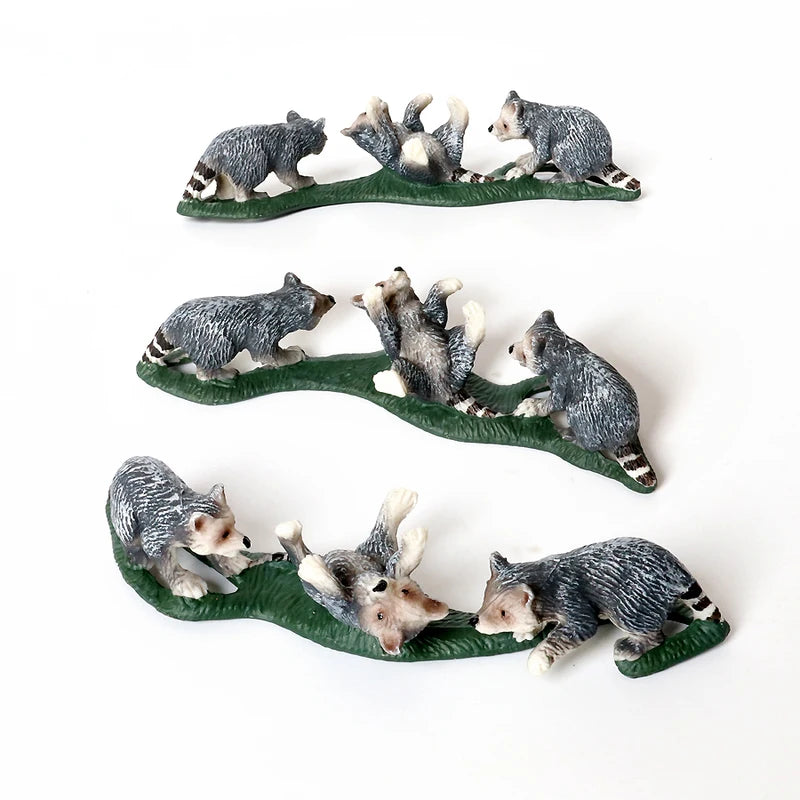 Wild Animal Model Figures Set - Forest Creatures for Kids Collection