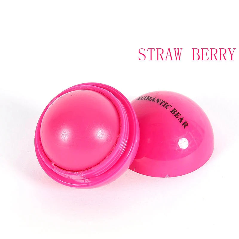 6PCS Fruit Flavor Lip Balm Set - Natural Moisturizing Lip Care with Shea & Vitamin E