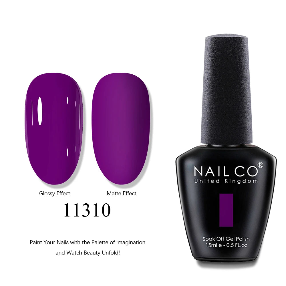 15ML Gel Nail Polish Set - Semi-Permanent UV Varnish for Manicure