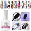 10ml Transfer Foil Nail Gel Polish for Nail Art & Manicure