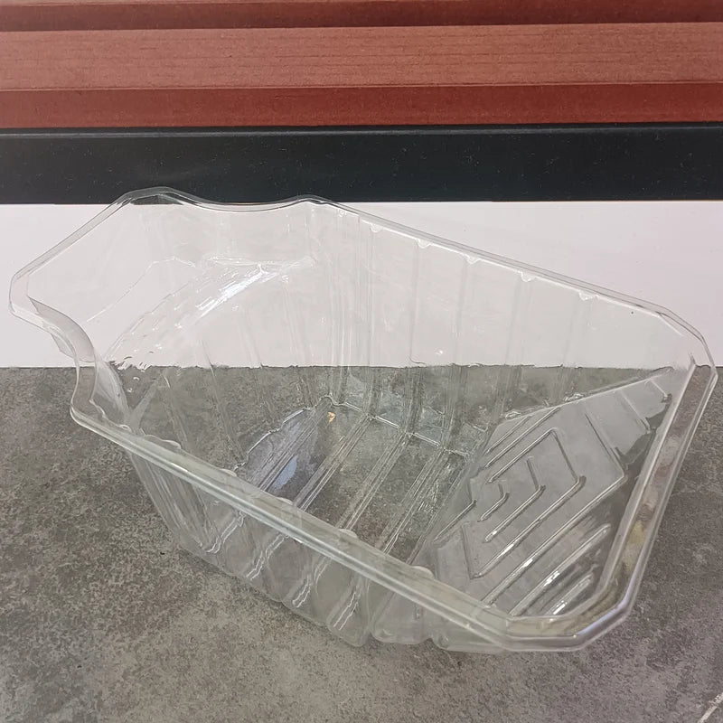 10-Pack Transparent Paint Buckets - Eco-Friendly No Residue Paint Application