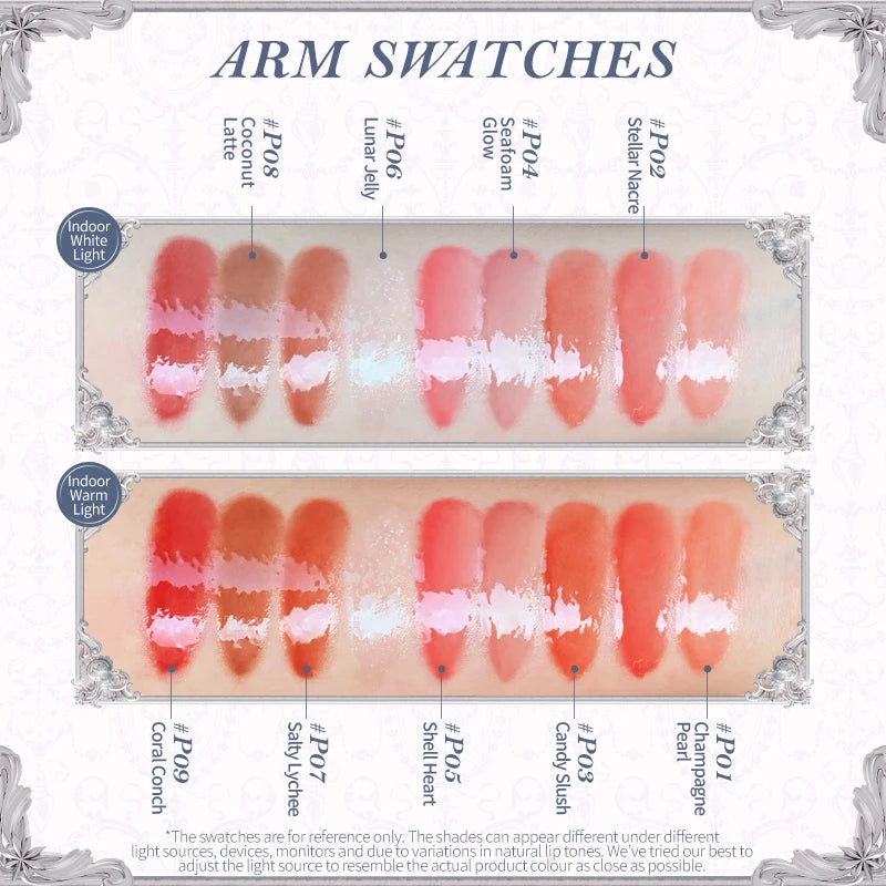 Nourishing Lip Gloss Collection with Multiple Colors - Flower Knows Shells Collection