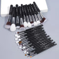 30-Piece Professional Makeup Brush Set - Cosmetic Beauty Tools for Face and Eyes