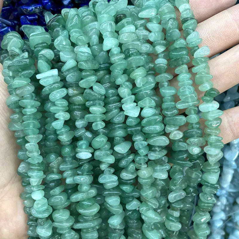Natural Irregular Sun Stone Beads for Jewelry Making - 5-8MM Spacer Beads