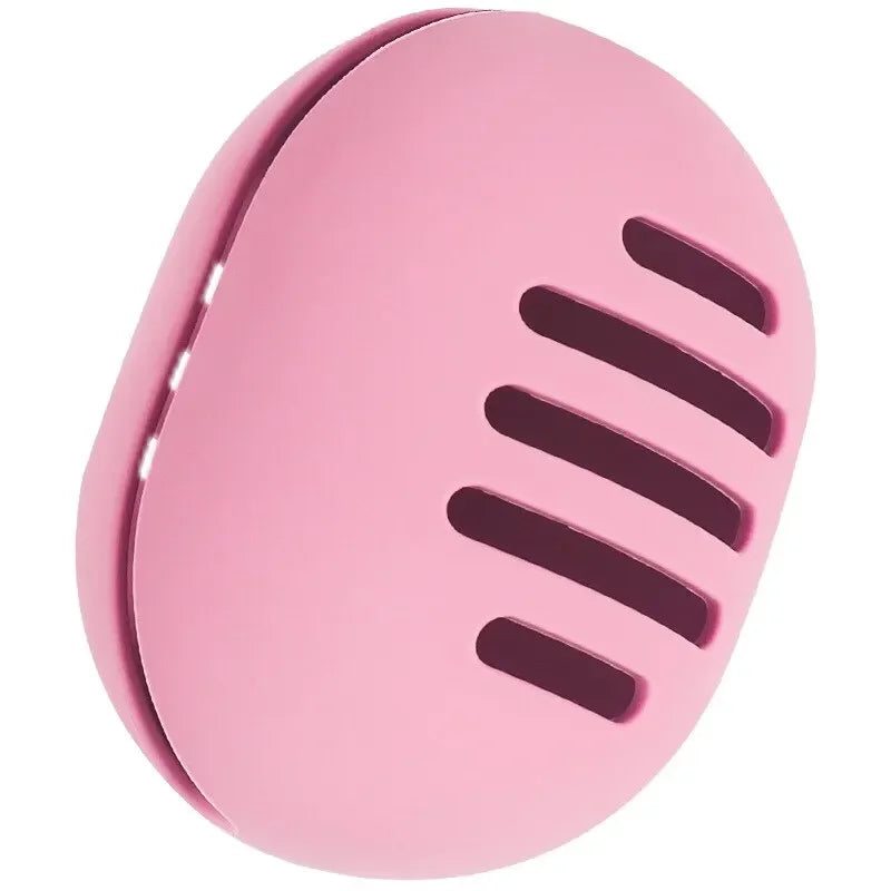 Makeup Sponge Holder Eco-Friendly Silicone Storage Case Travel Cosmetic Puff Organizer