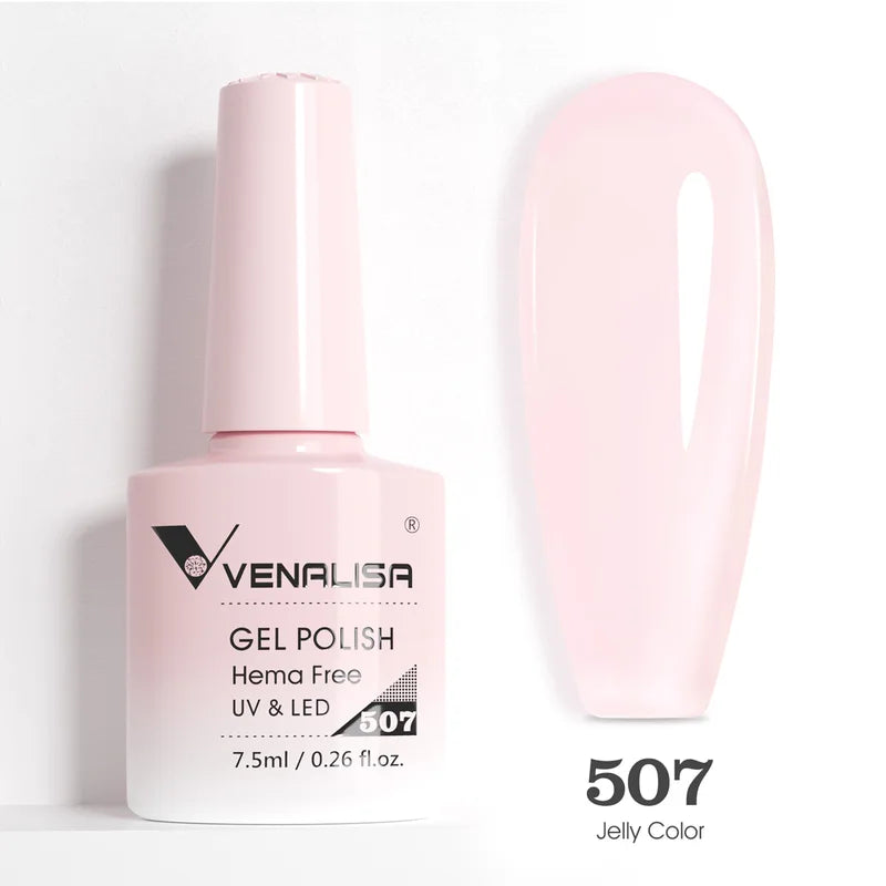 Venalisa HEMA-Free Nail Gel Polish - Semi-Permanent UVLED Soak Off Varnish