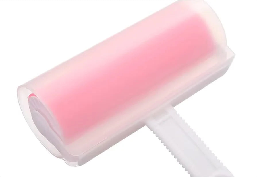 Reusable Silicone Pet Hair Roller - Washable Sticky Lint Remover for Clothes & Furniture
