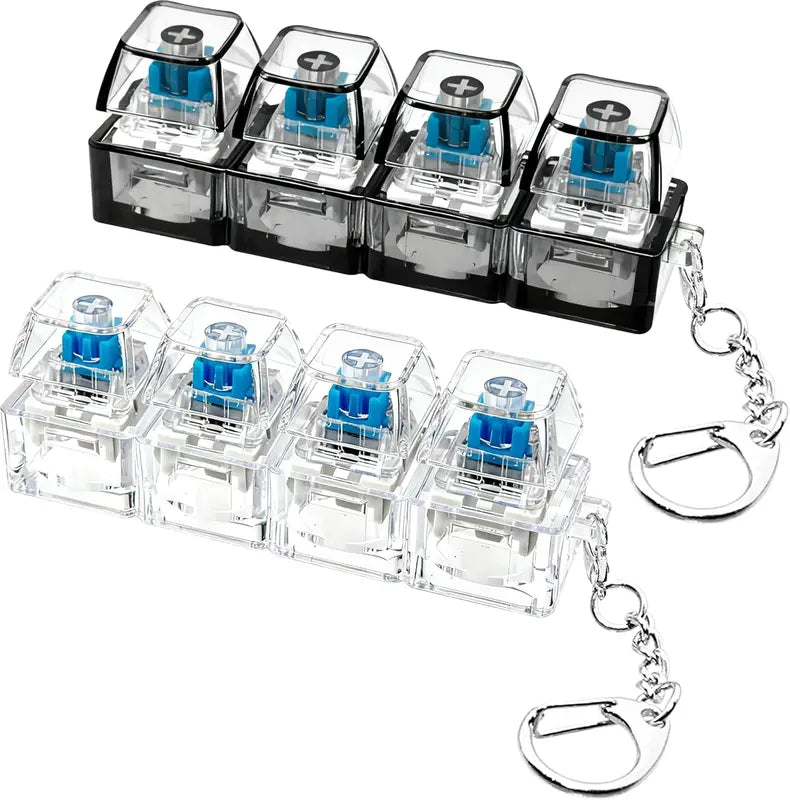LED Light-Up Keychain Stress Relief Fidget Toy for Anxiety and Desk Decor